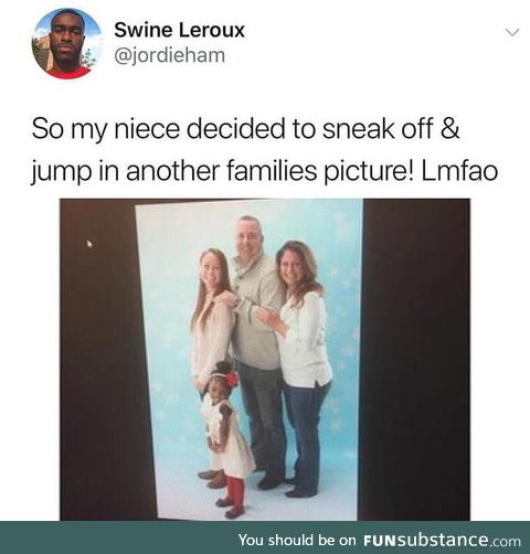 She made the picture cuter tho