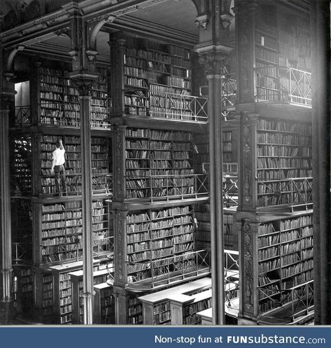 The old cincinnati library, 1874-1955