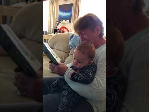 Scottish Grandma reading The Wonky Donkey. Hee-Haw!