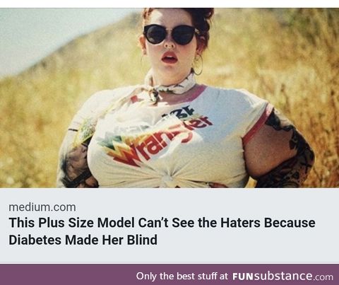 She didn't see that coming!