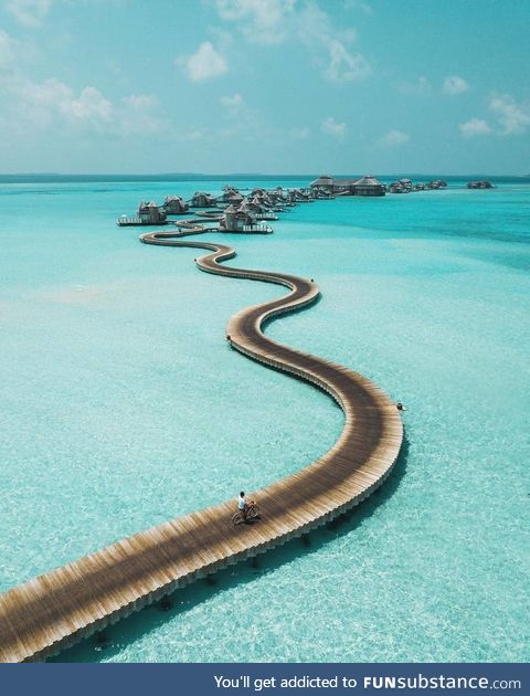 Somewhere in the Maldives
