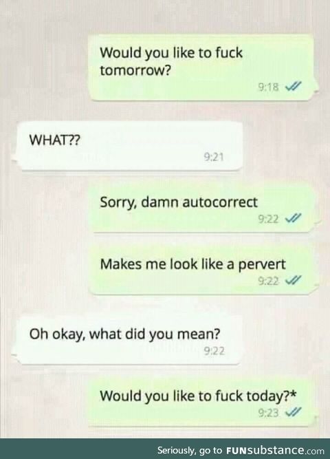 Damn autocorrect