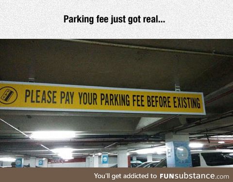 Pay your parking