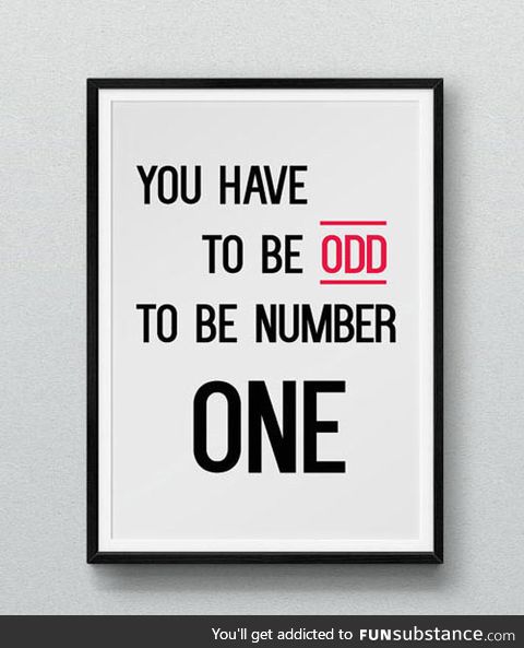 Be odd