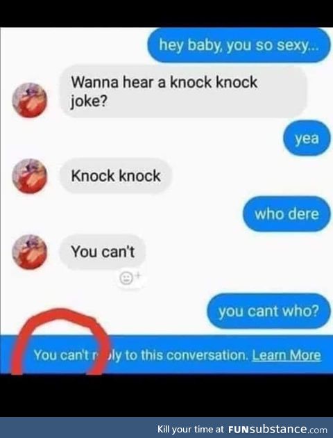 Knock knock joke