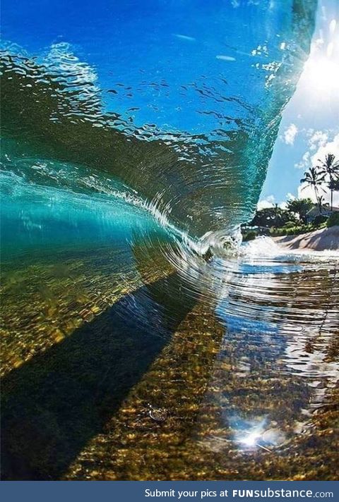 A transparent wave