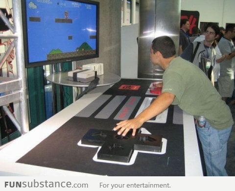 Worlds Largest Nes Controller