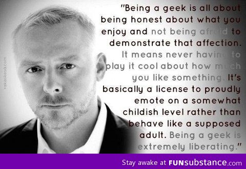 Being a geek