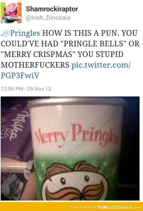 God damnit pringles!