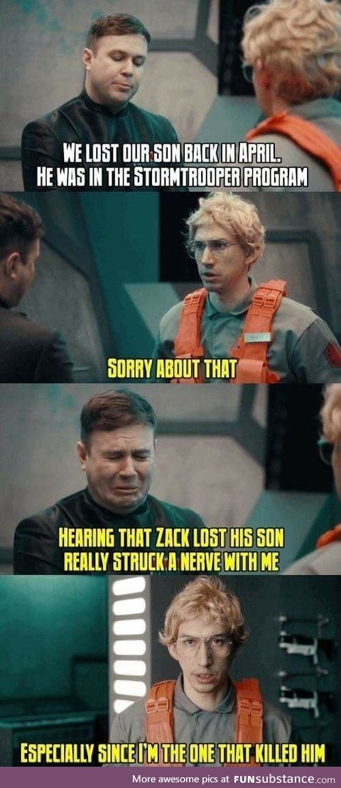 So sorry