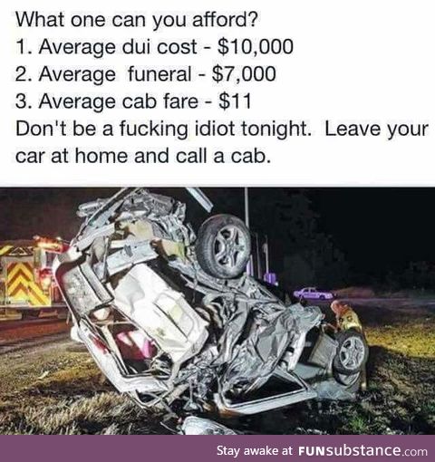 For those that need a monetary reason not to be an idiot