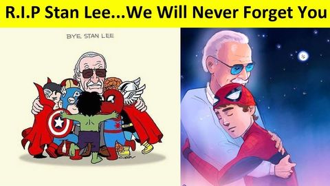 collection of artwork in tribute to stan lee