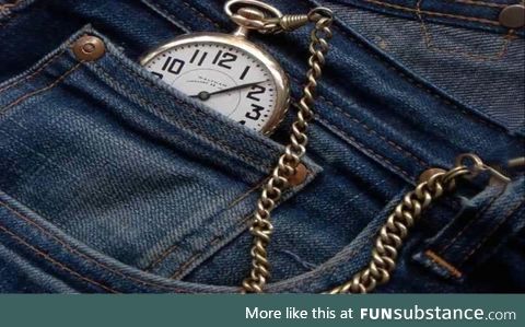 The original purpose of the smaller pocket on your jeans