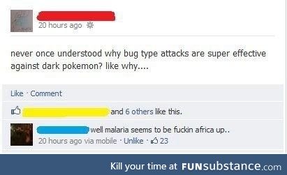 Effective bug attack