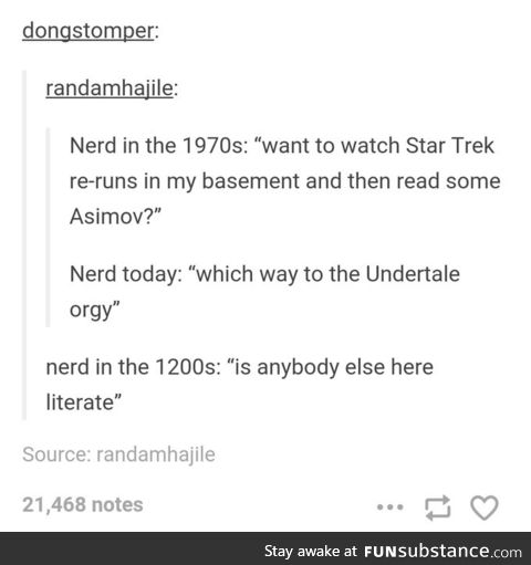 Nerds through the ages