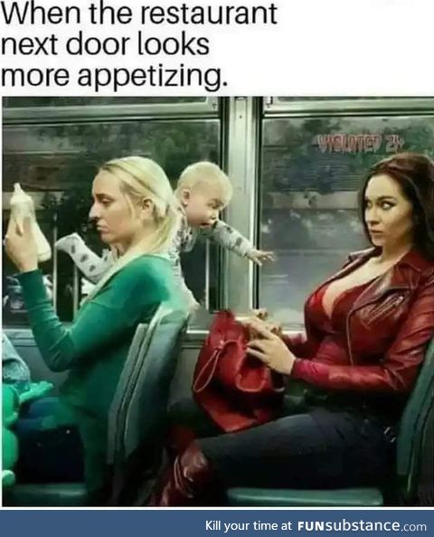When the other restaurant is more appetizing