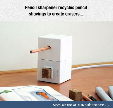 Awesome pencil sharpener