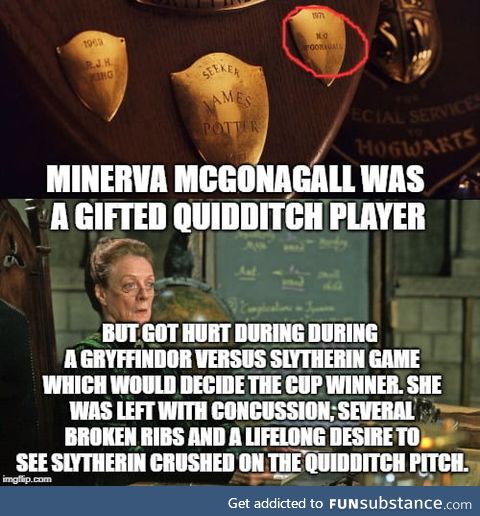 Minerva "Motherf**king" McGonagall