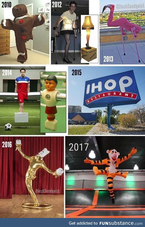 I wonder what he has in stored for 2018