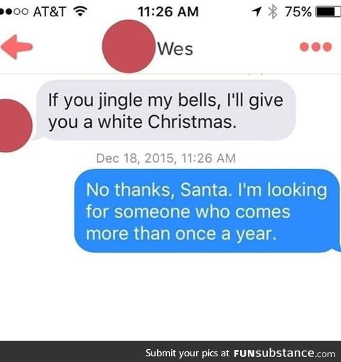 Santa's not coming this year