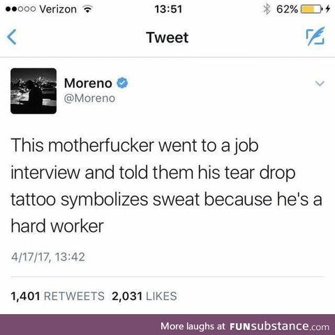 He must be good at sales