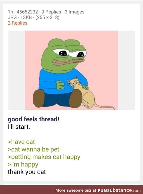 Anon is wholesome
