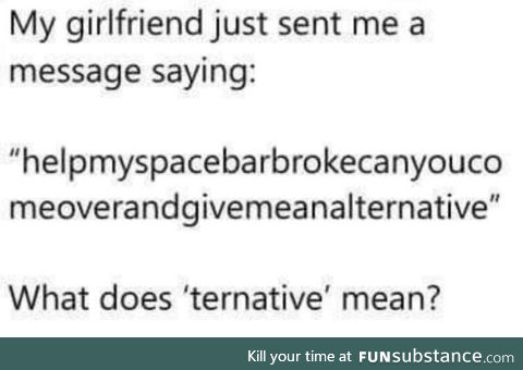 ternative
