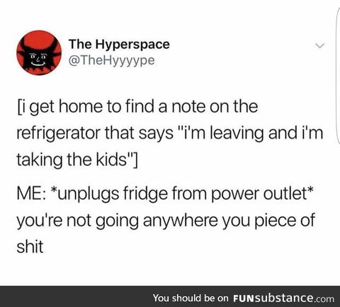 Is your refrigerator running?