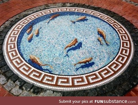 Mosaic fish