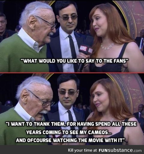 We’ll miss you Stan Lee