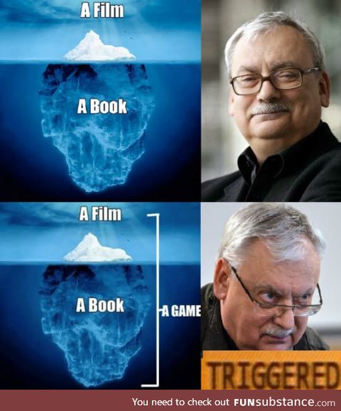 Andrzej Sapkowski triggered by CD Projekt Red
