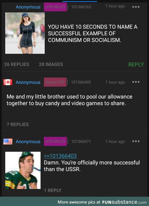 Where the commies at?