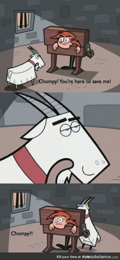 Chompy goes in for the kill
