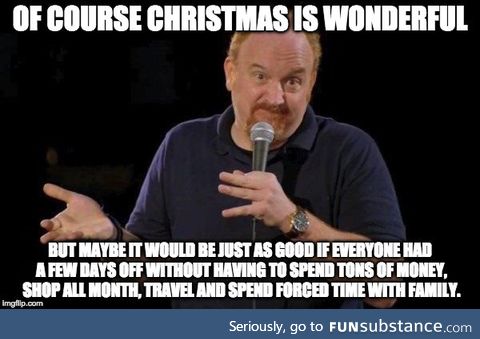 Of course Christmas is wonderful