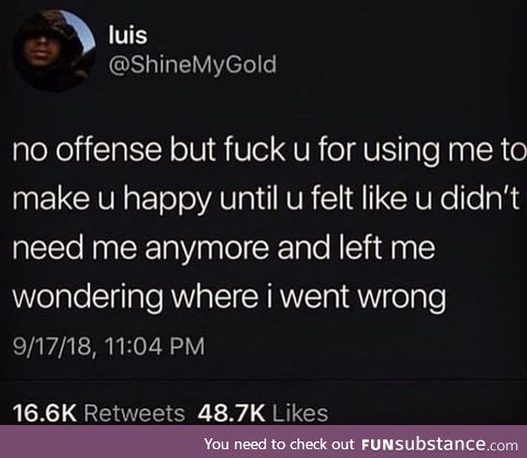 On god this the worst feeling