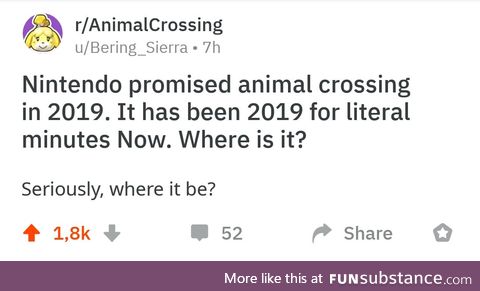 I've waited years for this, Nintendo plz.