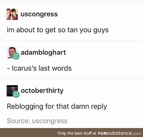 He should have known better