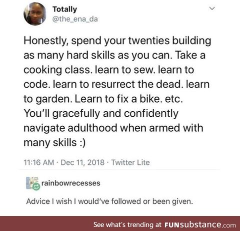 Useful skills