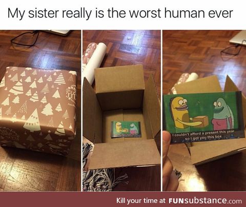 I got you a box