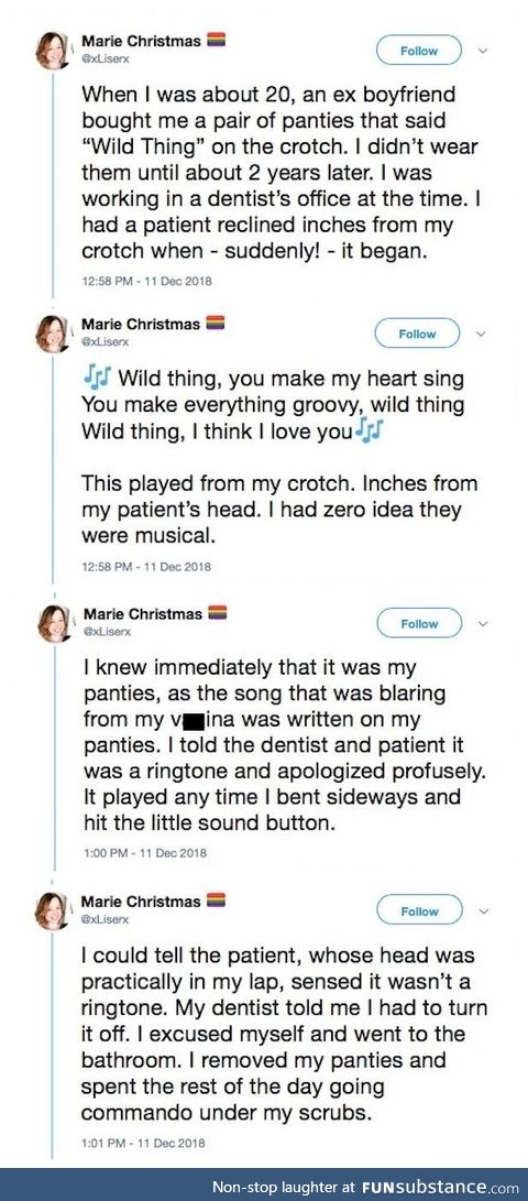 Wild Thing. You make.. SOMETHING sing..