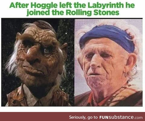 Hoggle aged so gracefully