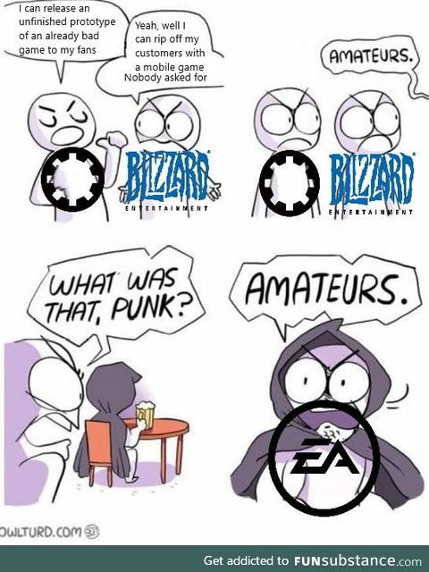 Gaming industry at it finest