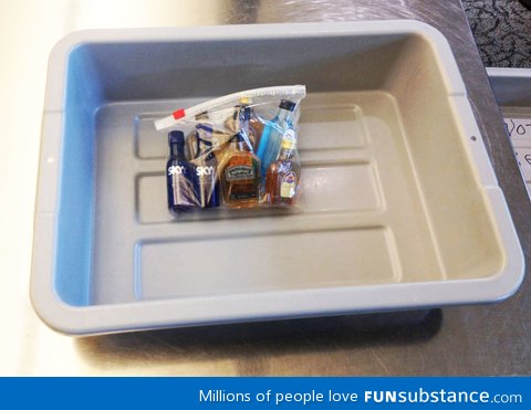 How to drink cheap on a plane. This is perfectly legal