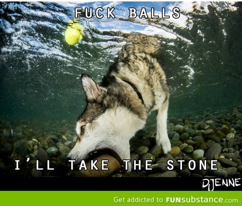 I'll take the stone