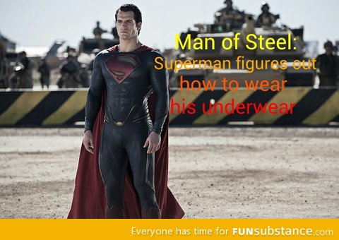 Superman finally wore it right