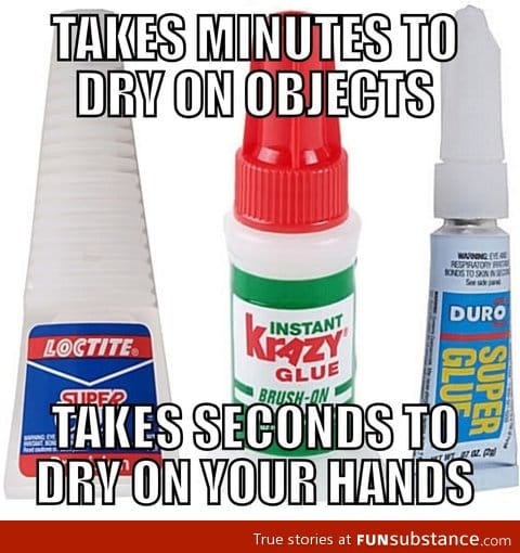 Scumbag superglue