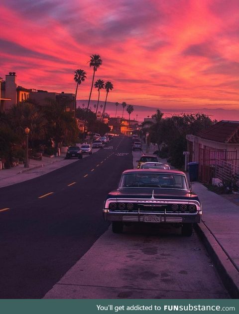 That's why they call it Sunset Blvd