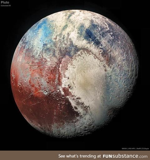 Recent picture of Pluto