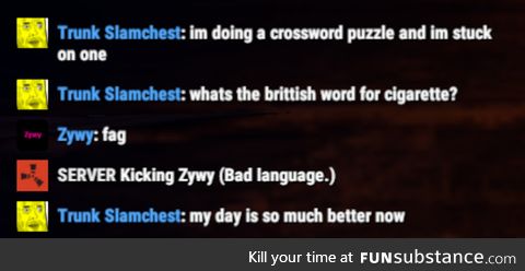 Poor choice of words
