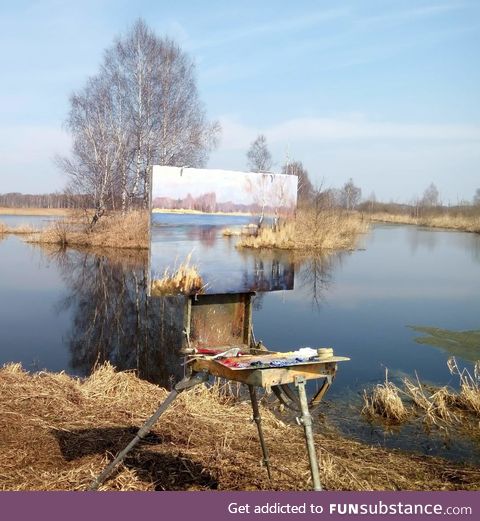 Lake lenevskoe, dmitrovskij district